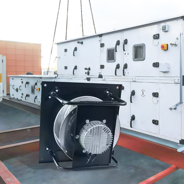 Seemtek 310-630mm High Pressure AHU Retrofit Data Center EC Fan Centrifugal Blowers