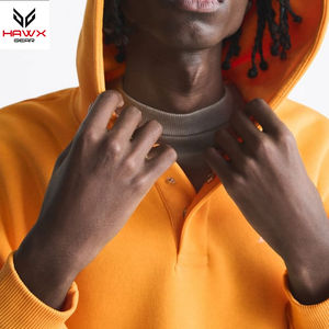 Nueva llegada de los hombres sudaderas con capucha casuales de color sólido XS tamaño de diseño personalizado sudaderas con capucha más vendidos a bajo precio al por mayor - Product Image 2