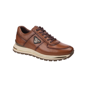 Meilleures ventes M158-K Chaussures de sport pour hommes en cuir véritable Mousse à mémoire de forme Antidérapantes pour la vente en gros - Product Image 1