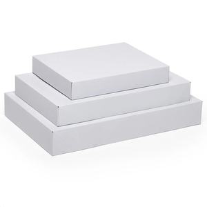 High-End Matte <b>White</b> Apparel <b>Boxes</b> Recycled Ivory Board Cardboard Glossy & Matt Lamination for Premium Gifting Packaging - Product Image 2