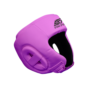 Casco de boxeo de cuero de cara completa ajustable para adultos y jóvenes diseñado para máxima seguridad durante el entrenamiento y las peleas - Product Image 3