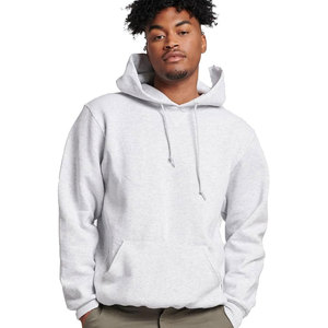 Jersey de lana de algodón blanco, chaqueta con capucha, ropa de invierno para hombre/mujer, Sudadera con capucha de lana de algodón para hombre con etiqueta privada - Product Image 3