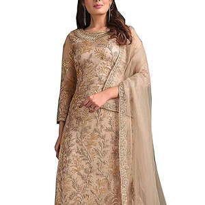2025 nouveautés femmes robes de soie mariage ou décontracté pakistanais indien fête porter avec toutes les tailles et conceptions disponibles - Product Image 3