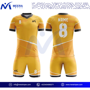 Ropa de fútbol juvenil personalizable, nueva temporada, jersey de fútbol de secado rápido, conjunto completo con camiseta de secado rápido para hombres y mujeres - Product Image 4