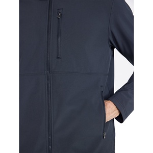 ผู้ผลิตเสื้อผ้าโลโก้สั่งทำขายส่ง เสื้อแจ็คเก็ตซอฟต์เชลล์สำหรับผู้ชายสำหรับฤดูใบไม้ร่วง ระบายอากาศได้ดี กันน้ำ กันลม เหมาะสำหรับกิจกรรมกลางแจ้ง - Product Image 6