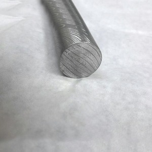 Barras redondas de acero damasco Barra redonda de acero damasco forjada a mano personalizada impresionante de alta calidad para hacer anillos - Product Image 6
