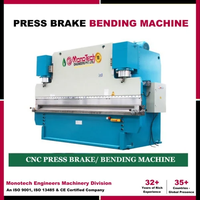 Presse plieuse en acier doux pour plier les pôles octogonaux, nom/numéro du modèle: Mt-pbr, capacité: 160 tonnes de presse plieuse hydraulique