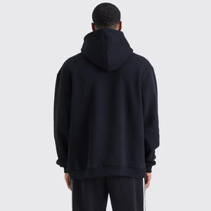 Latest Design 3D Embroidered Heat Transfer Hoodie Unisex High Quality Cotton Fleece Loose Fit Breathable for Winter - Product Image 2