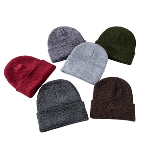 Custom 2025 <b>Winter</b> Designer Beanie <b>Hat</b> for <b>Men</b> Women Kids Knit Cotton with Printing Pattern - Product Image 2