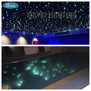 Generadores de fibra óptica LED RGBW 150 K 3000K de alta potencia de 6000 W DMX que cambian de Color luces de estrella de piscina de fibra óptica - Product Image 6