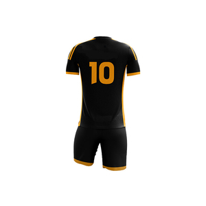 2025 vente chaude 100% polyester vêtements de football ensemble d'uniformes chemises de football complètes avec un design imprimé uni - Product Image 2