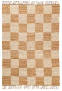 พรมปอกระเจาทำด้วยมือเสื่อใยธรรมชาติทรงกลม & สี่เหลี่ยมเป็นมิตรกับสิ่งแวดล้อม - Product Image 6