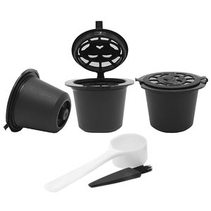 <span class=keywords><strong>Capsules</strong></span> de café réutilisables <span class=keywords><strong>pour</strong></span> <span class=keywords><strong>Nespresso</strong></span> - Capsule de café compatible OriginalLine 37 mm <span class=keywords><strong>pour</strong></span> <span class=keywords><strong>capsules</strong></span> <span class=keywords><strong>Nespresso</strong></span> rechargeables - Product Image 4