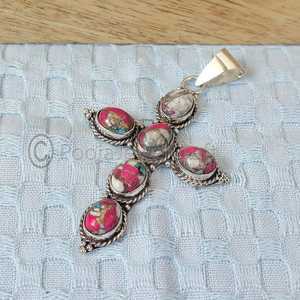 Collar de Plata de Ley 925 con Colgante de Constelación Turquesa Algodón de Azúcar, Hecho a Mano con Piedras Preciosas, Lujoso para Mujer, Aniversario - Product Image 4