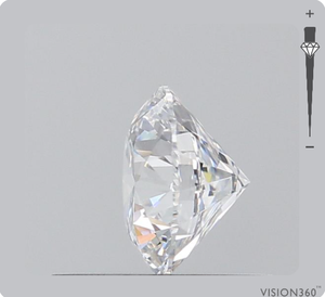 เพชรแท้ทรงกลม น้ำหนัก 0.51 กะรัต สี D ความสะอาดระดับ SI1 ได้รับการรับรองจาก GIA สำหรับทำเครื่องประดับเพชรชั้นดี - Product Image 2