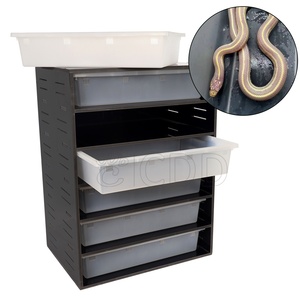 כלוב זוחלים עמיד ועמיד לאורך זמן, מתוצרת יצרן ישיר, עבור נחש פיתון כדורי, נחש תירס או נחש מלך. - Product Image 4