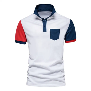 Logo personnalisé de qualité supérieure pour polos pour hommes Offres Spéciales décontractés en tissu tricoté respirant de dernière conception fabriqués en usine - Product Image 6