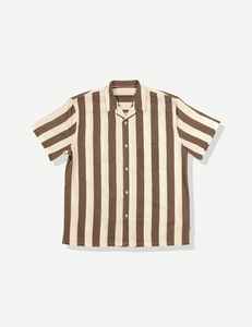 Chemises Cabana à boutons pour hommes, col ouvert, manches courtes, tissu doux en coton anti-rides et respirant pour les vacances d'été et les voyages - Product Image 5