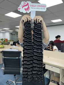 Extensiones de Cabello Remy Virgen de Alta Calidad, Grado 10A, Vietnamitas, Ondas Naturales Sueltas, Ondas Profundas, Trama Única, para Todos los Colores - Product Image 2