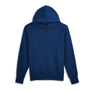 Pull à capuche d'hiver personnalisé de gros, poche avant, logo, couleur unie, polyester/coton, haute qualité pour unisexe - Product Image 1