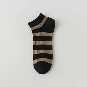 Men's Summer Thin Solid Color Cotton <b>Socks</b>-Anti-Odor Sweat-Absorbent Casual Low-Cut Short 'Boat <b>Socks</b>' with High Ankle Wholesale - Product Image 5