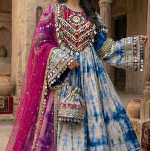 Vestidos Estilo Afgano Bordados de Nueva Llegada para Mujer, Precio al por Mayor, Vestido Afgano de Manga Larga en Venta - Product Image 4