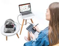 Tablette graphique Star G640, 8192 niveaux de pression, résolution du stylet 5080LPI, zone active 6x4 pouces, temps de réponse 266 RPS, compatible Osu