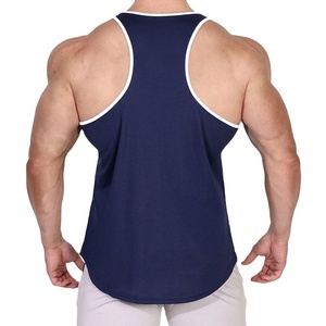 Débardeur de fitness personnalisé avec logo, 95% polyester, 5% élasthanne, extensible, lourd, pour la course à pied, l'entraînement et la musculation - Product Image 3