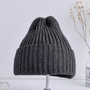 Gorro de Punto Grueso de Invierno con Estampado Digital Personalizado, Logotipo Personalizado, Métodos de Impresión Puff, Color Sólido, Unisex, para Adultos - Product Image 2