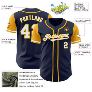 2024 High Quality Youth Competition Baseball Jersey & Uniforms Custom Fashion Breathable Sportswear Made in Pakistan - Product Image 3