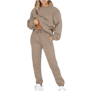 Two Piece Sweat Suit For Set <b>Women</b> Clothing Manufacturer Tracksuits For <b>Women</b> Cotton <b>Fleece</b> <b>Jogger</b> Sets <b>Women</b> Tracksuit 2026 - Product Image 4