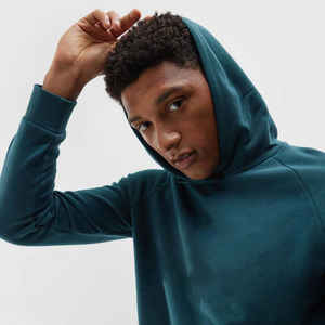 2025 nueva moda Hip Hop Casual pulóver sudaderas con capucha serigrafiadas para mujeres y hombres invierno liso teñido Sudadera con capucha - Product Image 3