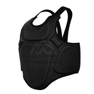 Diseño de logotipo personalizado Hombres Cabeza Pecho Hecho en la mejor calidad Chest Guard MMA Boxeo Hombres Chest Guard - Product Image 1