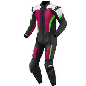 เสื้อแจ็กเก็ตและกางเกงหนังแท้สำหรับมอเตอร์ไซค์ชุดมอเตอร์ไซด์ - Product Image 4