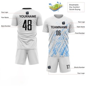 Camisetas de Fútbol de Manga Corta para Hombre Más Vendidas, Personalizadas, Multicolores, 100% Poliéster, Trajes Deportivos con Impresión Digital Ecológica - Product Image 3