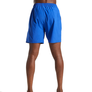 Shorts de gymnastique ajustés pour hommes de marque personnalisée vêtements de sport pour la course à pied en coton élasthanne écologique décontractés directs de l'usine - Product Image 2