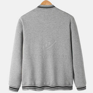 Chaqueta Letterman Ligera y Ecológica de Algodón/Lana de Primera Calidad para Hombre, Ropa Casual de Invierno Transpirable, Servicio OEM, Venta al Por Mayor - Product Image 2