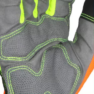 Hot <b>Sale</b> Soft Touch <b>Screen</b> Mechanic Work Gloves With Private Logo Top Quality Leather Material Made Safety Mechanical Gloves - Product Image 4