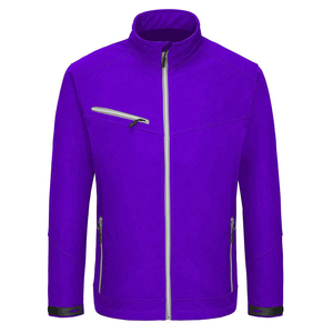 Custom Made Men Outdoor Softshell Jacket <b>Stand</b> Collar Front Comfortable Stylish Windproof Outerwear for Men Wholesale Price - Product Image 4