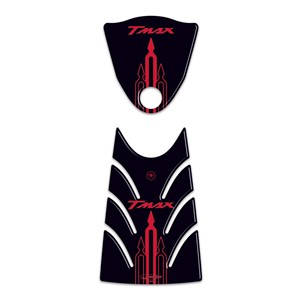 Sticking 3D Resine compatibili con Yamaha Tmax 500 2008-2011 adesivi protettivi T Max protettivi per moto - Product Image 1
