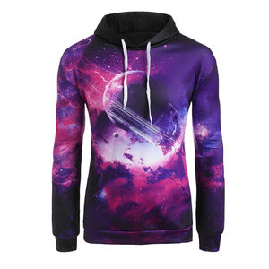 Sudadera con Capucha Sublimada ODM de Otoño Unisex de la Mejor Calidad, Personalización OEM, Forro Polar Deportivo, Colores Personalizados, Impresión de Logotipo - Product Image 2