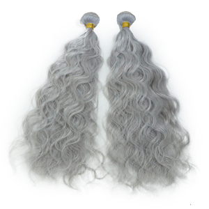 Honor Nga tóc xoăn màu vàng mảnh màu xám đôi sợi ngang máy tóc sợi ngang Khối lượng tóc sợi ngang - Product Image 3