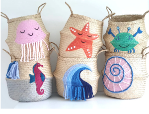 Vietnam Seagrass Belly Basket pour des solutions de stockage à domicile élégantes et durables Vente en gros sur le marché européen - Product Image 6