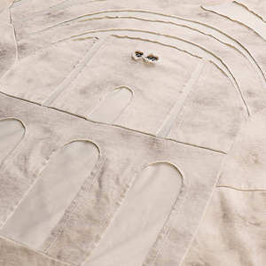 Sudaderas con capucha para hombre desgastadas de gran tamaño 100 por ciento algodón 480gsm apliques de rizo francés bordado lavado ácido Sudadera con capucha Streetwear - Product Image 3