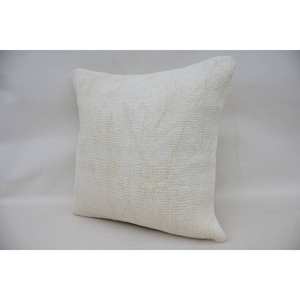 16x16 pouces Beige brodé Ikat laine oreiller Toile Design Vintage Floral plante étoile feuille Portable décor de noël tissé soie - Product Image 3