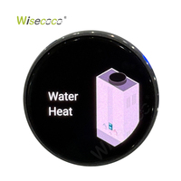 Solution d'écran tactile intelligent personnalisé, écran AMOLED rond de 1,43 pouce, 466*466, encodeur rotatif, écran tactile pour le contrôle des chauffe-eau