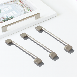 Servicio ODM: Tiradores de Cajón Rectangulares Modernos de Aleación de Aluminio, Herrajes Minimalistas para Baño - Product Image 1