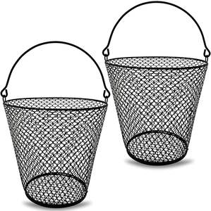 Panier ovale en fil métallique de style moderne pour usage alimentaire - Product Image 1