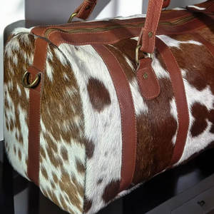 Bolsa de Viaje de Cuero Vacuno Personalizada, Multifuncional, Impermeable, de Alta Calidad, Material Sólido, del Mejor Fabricante - Product Image 3