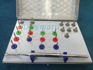 Kit de Extracción de Tornillos Dentales Rotos de Acero Manual de Alta Calidad con Guía de Broca para Restauración de Implantes - Product Image 3